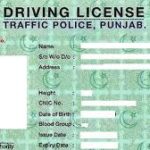 Driving License Fee in Punjab